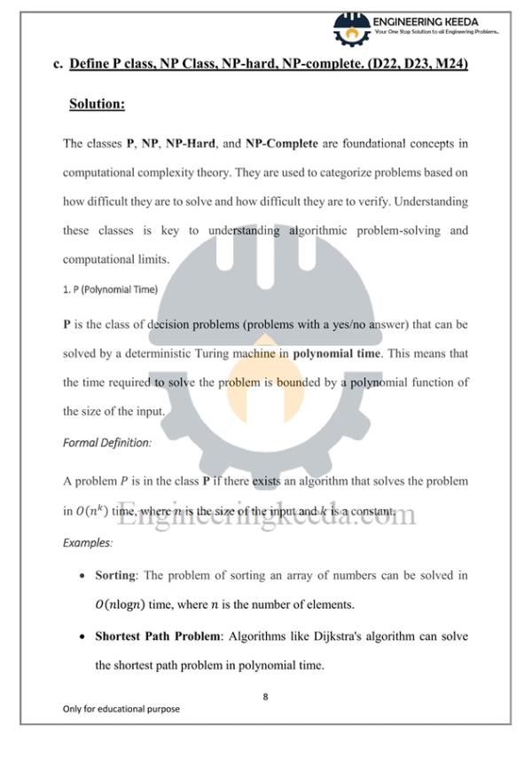 ANALYSIS OF ALGORITHMS - Image 2
